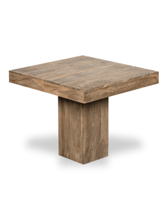 Oak Stain Dakota 120cm Cube Dining Table
