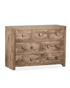 Oak Stain Dakota 135cm Drawers