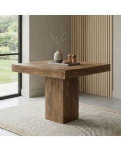 Oak Stain Dakota 90cm Mango Wood Dining Table