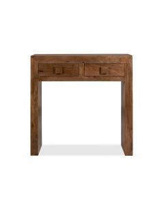 Oak Stain Dakota Mango Wood 80cm Console Table 