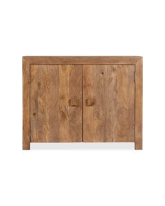 Oak Stain Dakota Mango Wood 96cm 2 Door Sideboard