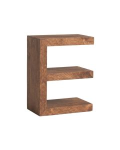Light Dakota E Shaped Side Table