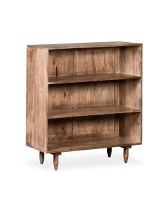 Oak Stain Scandi Mango 100cm Bookcase - In Stock
