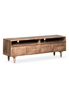 Oak Stain Scandi Mango 160cm TV Unit