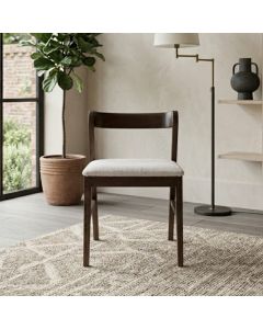 Oslo Cream Boucle Dining Chair