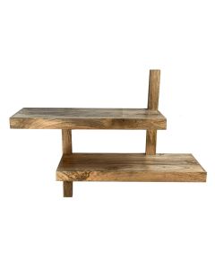 Light Dakota Double Shelves - In Stock