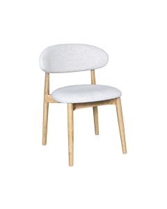Scandi Cream Boucle Dining Chair - Due 25th November
