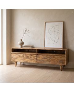 Scandi Mango 160cm TV Unit - In Stock