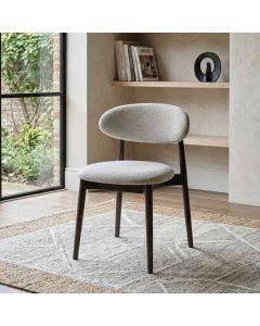 Scandi Chair - Cream Boucle Dark Leg