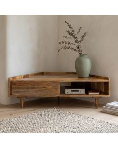 Scandi Mango 120cm Corner TV Unit
