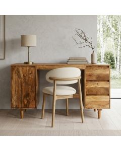 Scandi Mango 126cm Desk