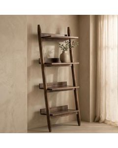 Oak Stain Scandi Mango 50cm Ladder Wall Unit