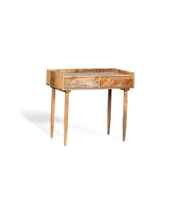 Scandi Mango 90cm 2 Drawer Console Table
