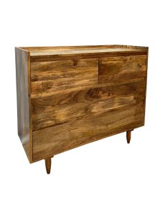 Scandi Mango 4 Drawer Chest - In Stock
