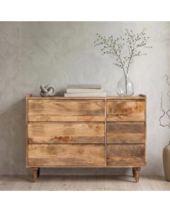 SOLID MANGO CHEST OF SCANDI DRAWERS SM28