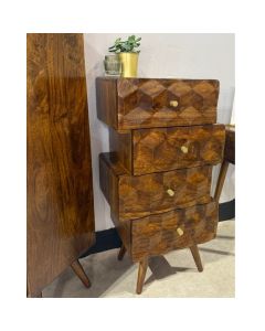 Ex Display Geo Mango 45cm Chest of Drawers - One Available