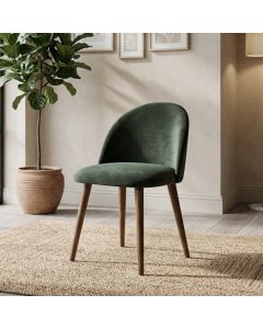 Zena Green Velvet Chair