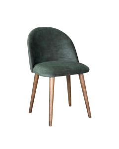Zena Green Velvet Chair