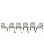 Set of 6 Henley Velvet Chairs