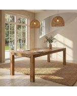 SOLID MANGO WOOD DINING TABLE 220CM