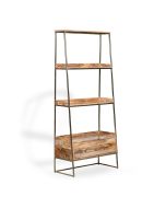 Industrial Gold Ladder 85CM Shelves