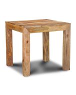 Light Mango Wood 80cm Dining Table