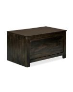 Mango Wood Walnut 92cm Blanket Box