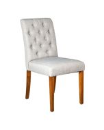 Milan Button Fabric Chair