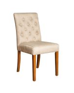 Milan Button Fabric Chair