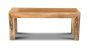 Light Mango Wood Medium Bench
