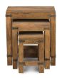 Jali Sheesham - Nest of Tables - In Stock-Natural