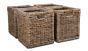 Set of 4 Rattan Wicker Baskets