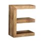 Light Dakota E Shaped Side Table