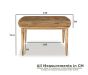 Scandi Mango Small Table SM13