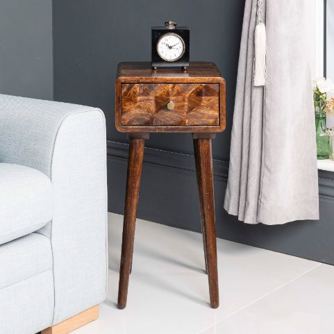 Geo Mango Lamp Table