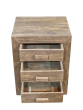 Cuba Mango - Natural - 3 Drawer Chest - Last One Remaining