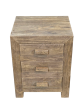 Cuba Mango - Natural - 3 Drawer Chest - Last One Remaining