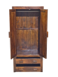 Cuba Mango Wood Double Wardrobe - Due 17th August