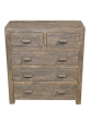 Cuba Mango - Natural - Large Chest of Drawers - Last One Remaining 