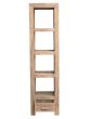 Cuba Mango Natural Slim Jim Bookcase - Due 31st August