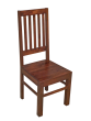 Jali Mango - Honey - High Back Slatt Chair - In Stock