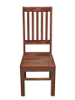 Jali Mango - Honey - High Back Slatt Chair - In Stock