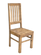 Jali Mango - Natural - High Back Slatt Dining Chair - In Stock