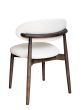 Light Dakota 220cm Mango Wood Dining Table & 8 Scandi Cream Boucle Oak Dining Chair - Due Late May