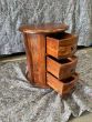 Jali Sheesham 42cm 3 Drawer Drum