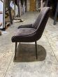 Ex Display Henley Velvet Dining Chair (T559) - One Available