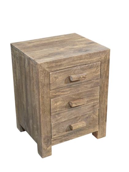 Cuba Mango - Natural - 3 Drawer Chest - Last One Remaining
