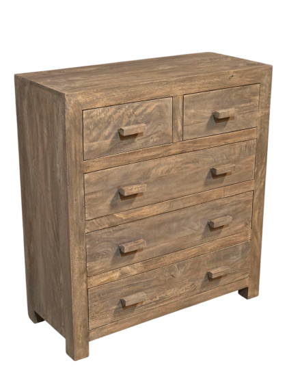 Cuba Mango - Natural - Large Chest of Drawers - Last One Remaining 