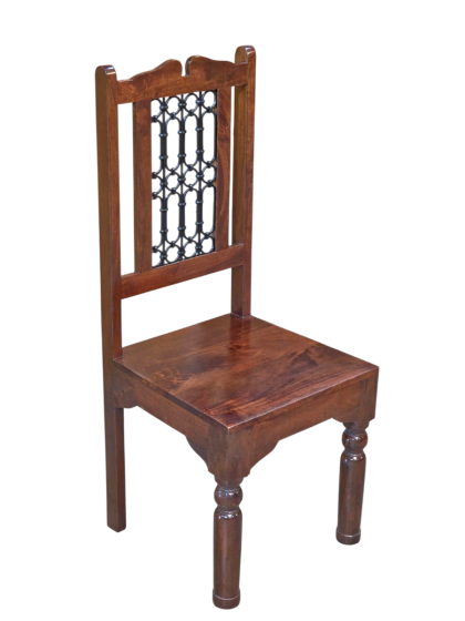 Jali Mango - Honey Dining Chair - In Stock