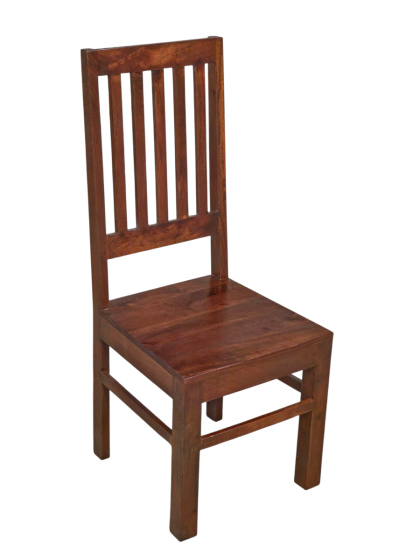 Jali Mango - Honey - High Back Slatt Chair - In Stock